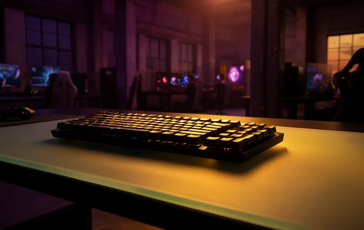 Hall Squares Gaming Hub vizuális környezet